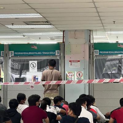 RTK 2.0 - Thumbprint process at Immigration Office